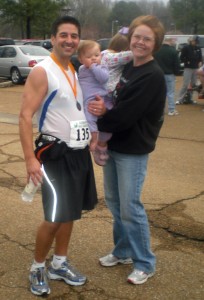 Post Race with the family
